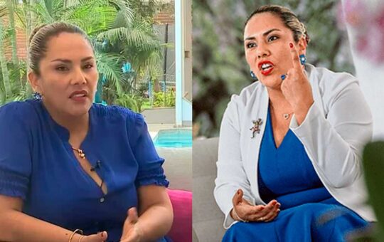 Digna Calle asegura no asistirá al Pleno del Congreso tras su regreso al Perú