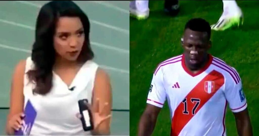 Conductora de Latina cometió terrible blooper al preguntar si Perú jugará con uno menos ante Brasil
