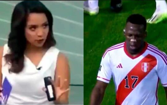 Conductora de Latina cometió terrible blooper al preguntar si Perú jugará con uno menos ante Brasil