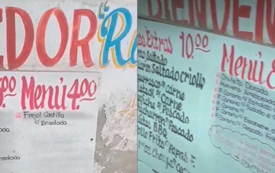Restaurante en Comas sorprende con precio de menús: “Hay hasta para magnates”