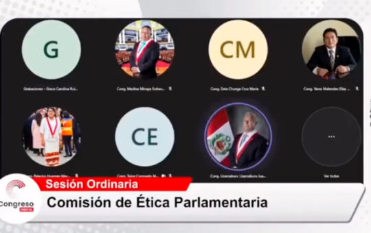 Se filtra audio de congresista gritando groserías en la Comisión de Ética