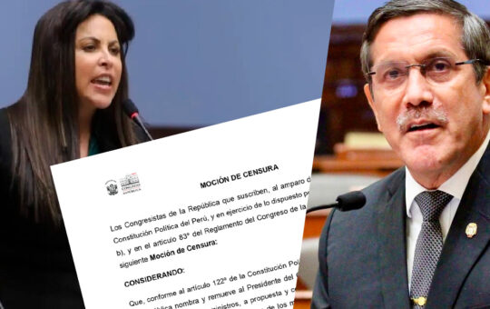Patricia Chirinos tiene redactada moción de censura contra el ministro de Defensa