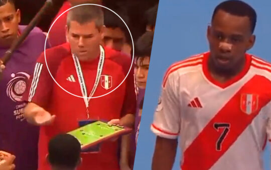 DT de la selección de Futsal de Perú lanzó insulto racista hacia su jugador por su color de piel