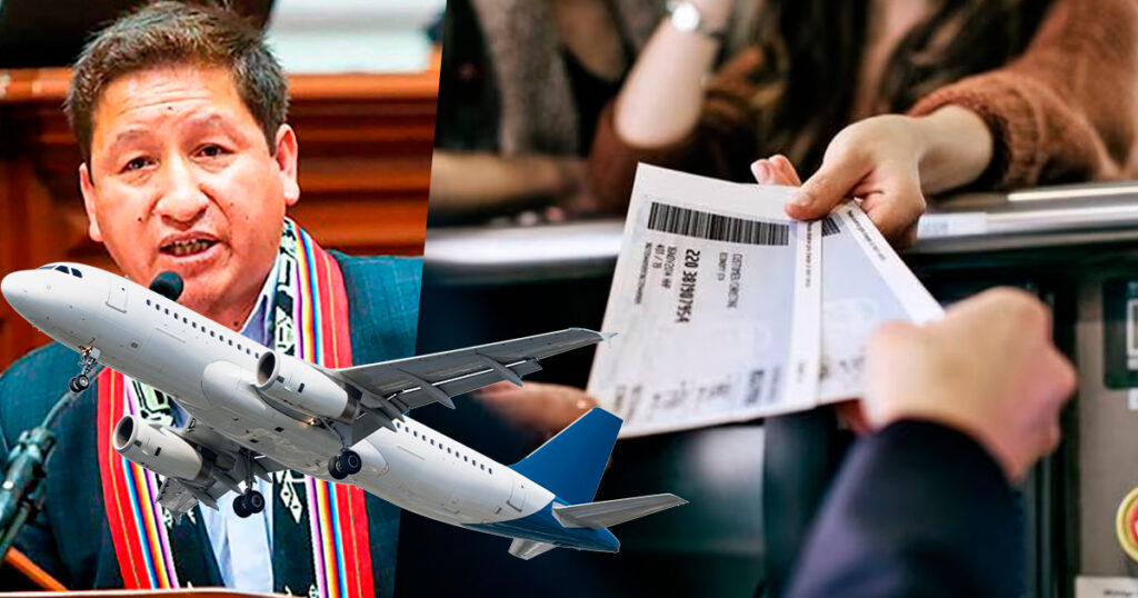 Bellido presentó PL que elimina la obligación de realizar check-in para abordar vuelos