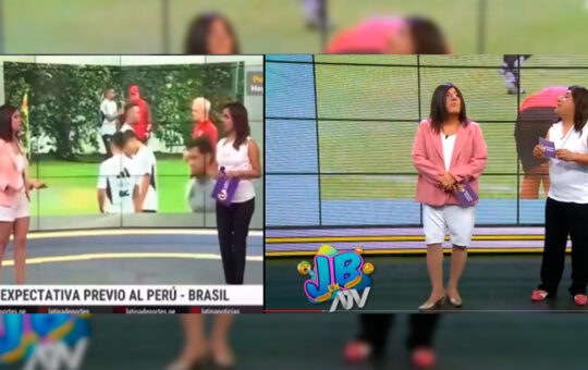 JB parodia a conductora de Latina por preguntar si Perú jugará con uno menos ante Brasil