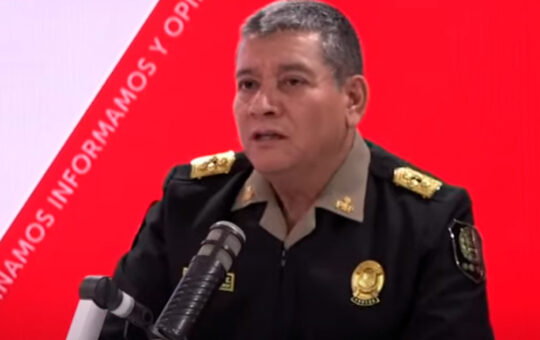 Comandante General PNP, solicitará declaratoria de emergencia para la institución policial