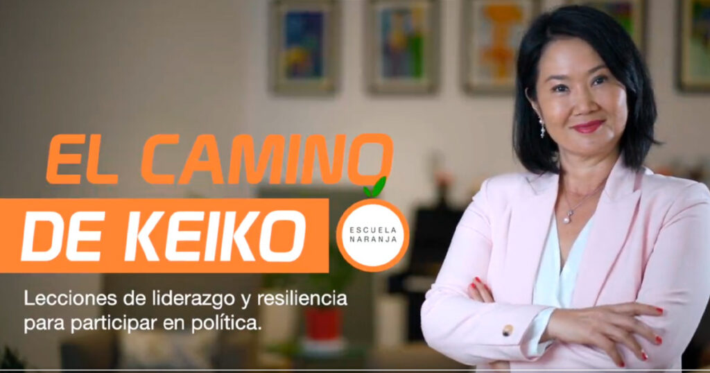 Keiko Fujimori lanza documental de su vida en la Escuela Naranja: “El Camino de Keiko”