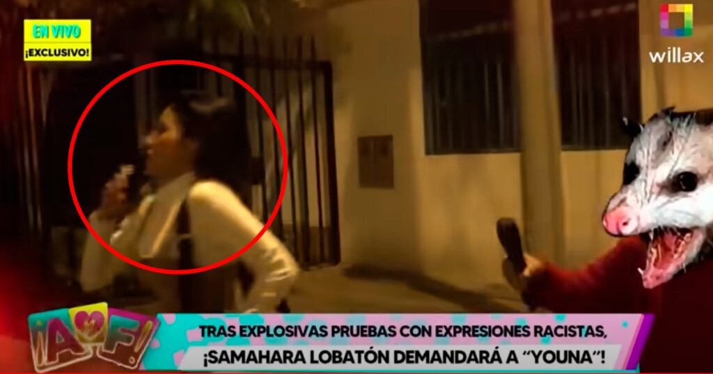 Samahara huye de reportero tras expresiones racistas: “Déjenme en paz”