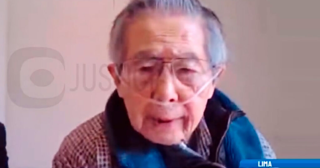 Alberto Fujimori solicitó ejecutar sentencia del TC que validó su indulto humanitario