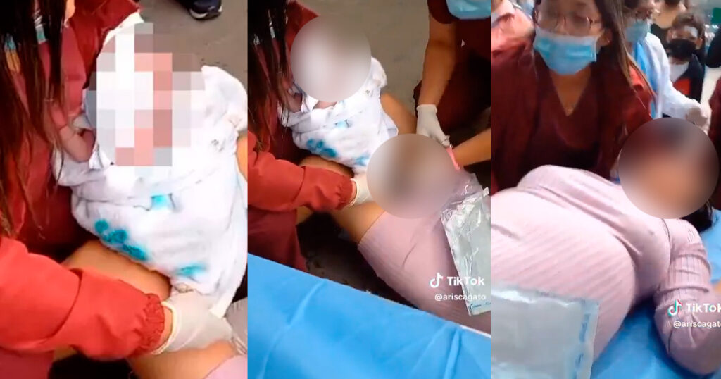 “El bebé cayó al suelo”, médicos niegan atención a mujer embarazada y dio a luz en el piso