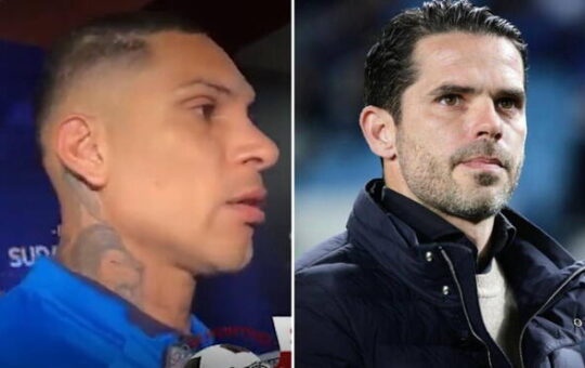 La evasiva y fría respuesta de Paolo Guerrero tras ser consultado sobre su extécnico Fernando Gago