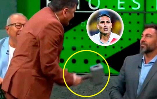 Periodista ecuatoriano casi golpea con ‘martillo’ a su compañero por criticar a Paolo Guerrero