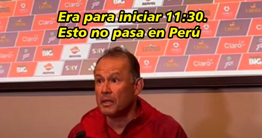 Juan Reynoso se molesta con la prensa chilena y dice que “esto no es un mercado”