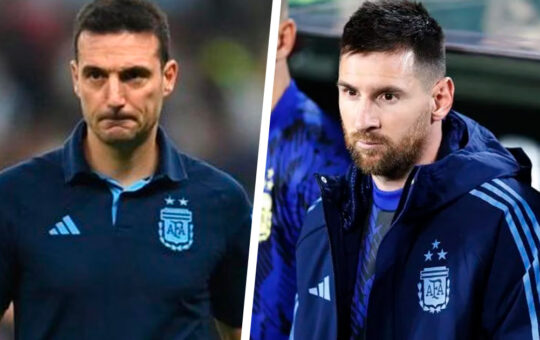 Scaloni y su plan con Messi para enfrentar a la selección peruana
