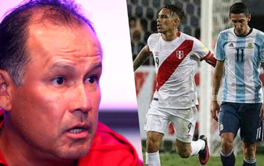 Juan Reynoso y su decisión de último minuto para el partido de Perú VS Argentina