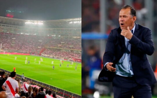 Hinchas peruanos cantaron “fuera, Reynoso” en pleno partido de Perú vs Argentina