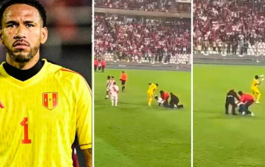 Pedro Gallesse explica que le motivó tirar el celular del fanático que invadió la cancha