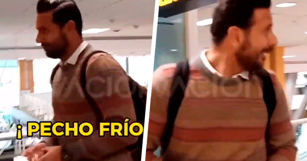 Claudio Pizarro no se calla y responde a la persona que le gritó “Pechofrío” en el aeropuerto