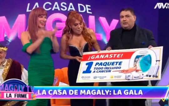 La Uchulú ganó ‘La Casa de Magaly’ y se va de viaje a Cancún