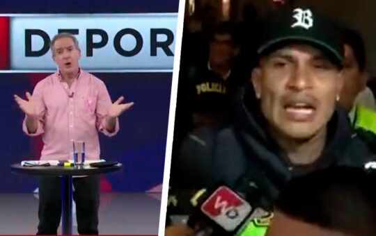 Eddie Fleischman no se calla y responde fuerte a Paolo Guerrero