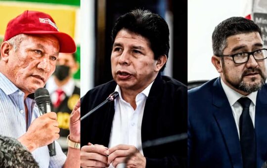 Fiscalía pide levantar el secreto de comunicaciones de Castillo, Silva y Alvarado por casos de corrupción