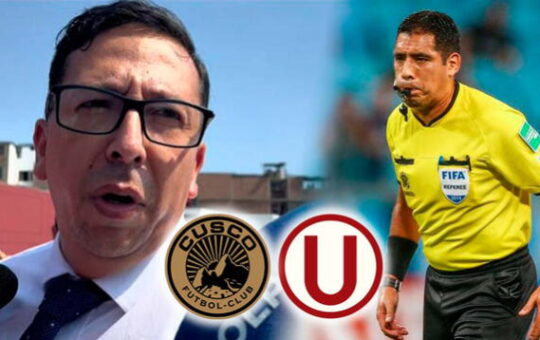 Asesor de Cusco FC no descartó que plantel no se presente ante la ‘U’ por arbitraje de Haro