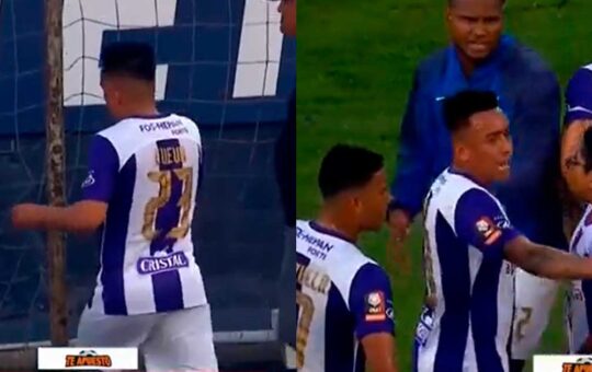 Hinchas de Alianza Lima indignados realizaron cánticos contra Christian Cueva tras empate con ADT