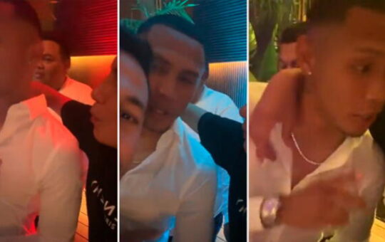 Bryan Reyna al ser filmado en fiesta con jugadores de Alianza Lima: “No lo subas hue…”