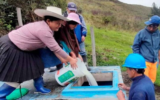 ALAC NEWMONT Y MUNICIPALIDAD DE CAJAMARCA POSIBILITAN OBRAS DE AGUA Y SANEAMIENTO PARA CIUDAD DE CAJAMARCA – RCR Peru