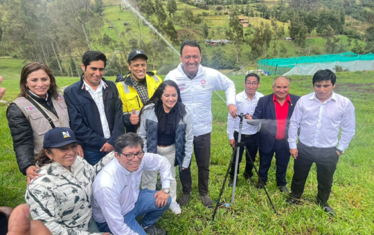 INAUGURAN TRES SISTEMAS DE RIEGO TECNIFICADO QUE MEJORARÁN LA GESTIÓN DEL AGUA EN EL CENTRO POBLADO TUAL CAJAMARCA – RCR Peru