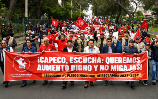 PROPUESTA DE AUMENTO SALARIAL DE CAPECO NO SATISFACE A FTCCP – RCR Peru