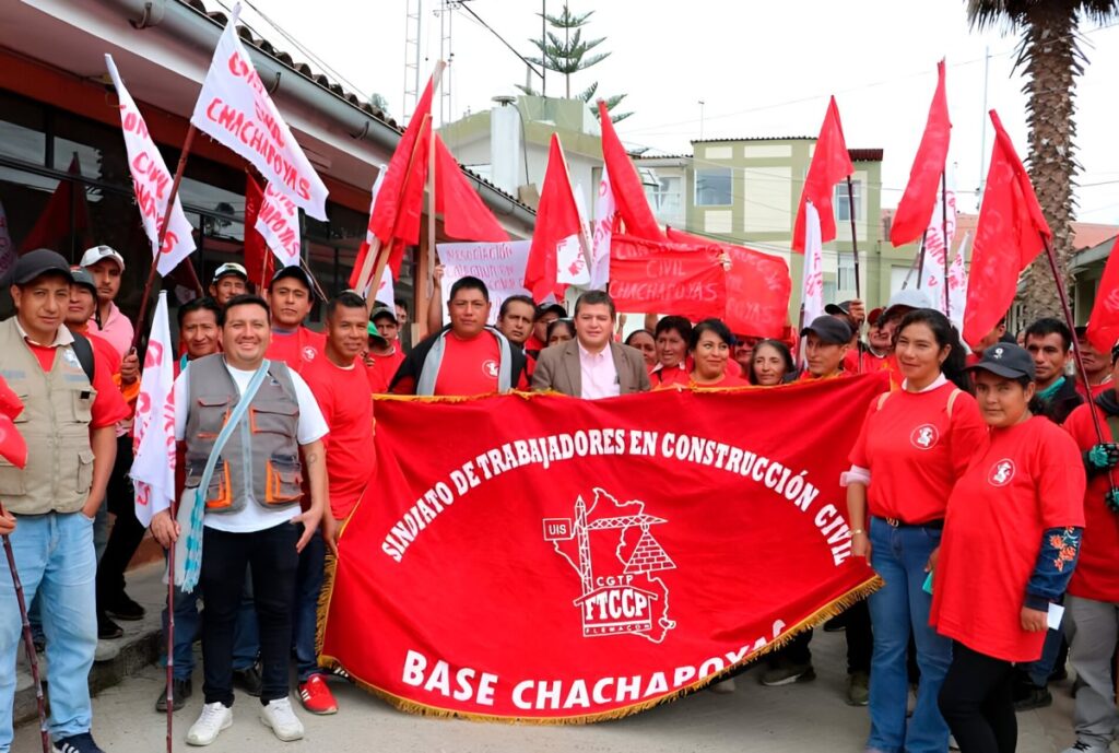 TRABAJADORES DE CONSTRUCCIÓN CIVIL EN AMAZONAS PARTICIPARÁN DE LA MOVILIZACIÓN CONVOCADA POR LA FTCCP ESTE 20 DE AGOSTO – RCR Peru