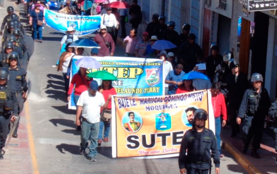 GOBIERNO NO TIENE VOLUNTAD DE ATENDER DEMANDAS DEL MAGISTERIO – RCR Peru