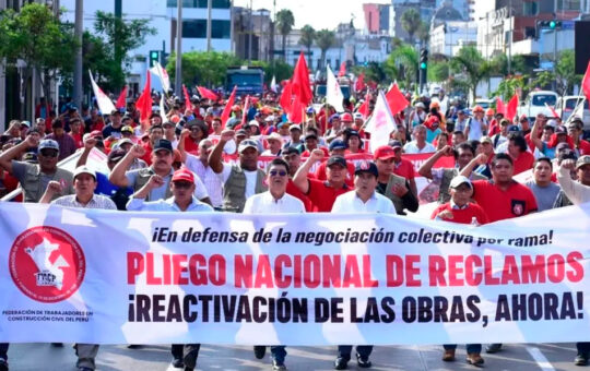 CONSTRUCCIÓN CIVIL SE MOVILIZA ESTE 20 DE AGOSTO EXIGIENDO AL GOBIERNO MEDIDAS PARA EVITAR ASESINATO DE MÁS DIRIGENTES – RCR Peru