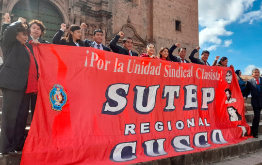 EN QUINTO DÍA DE HUELGA DE HAMBRE, SUTEP ADVIERTE HUELGA NACIONAL INDEFINIDA SI GOBIERNO NO ATENDE SUS DEMANDAS – RCR Peru