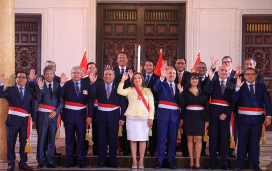 PRESIDENTA DINA BOLUARTE JURAMENTÓ A CUATRO NUEVOS MINISTROS DE ESTADO – RCR Peru