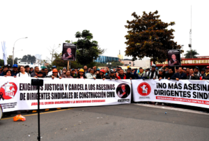 FTCCP EXIGE JUSTICIA POR LOS ASESINATOS DE DIRIGENTES SINDICALES Y DEMANDA LA ELIMINACIÓN DE SEUDOS SINDICATOS AL ESTADO PERUANO – RCR Peru