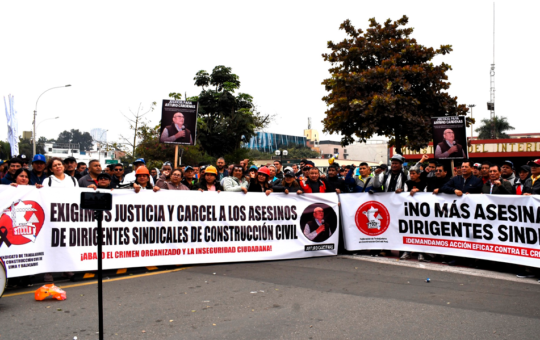 FTCCP EXIGE JUSTICIA POR LOS ASESINATOS DE DIRIGENTES SINDICALES Y DEMANDA LA ELIMINACIÓN DE SEUDOS SINDICATOS AL ESTADO PERUANO – RCR Peru