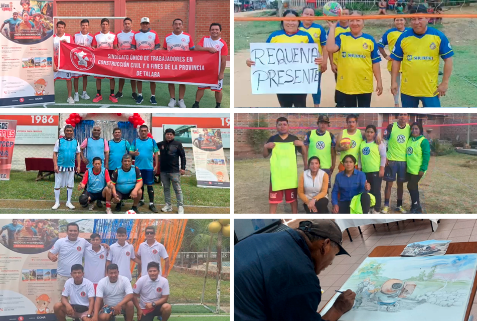 CONCLUYE CON ÉXITO ETAPA PROVINCIAL  DE JUEGOS FLORALES  2024  CON LA PARTICIPACION DE MÁS 500 TRABAJADORES AFILIADOS Y FAMILIARES DE LA FTCCCP – RCR Peru