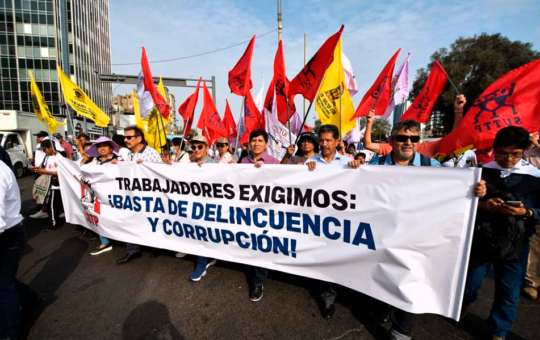 SINDICATO DE TRABAJADORES EN CONSTRUCCIÓN CIVIL DE CHACHAPOYAS PARTICIPARÁN EN LA MARCHA CONTRA LA DELINCUENCIA Y POR LA PAZ ESTE 24 DE OCTUBRE – RCR Peru