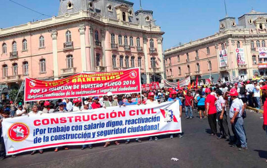 ES TRASCENDENTAL MOVILIZACIÓN CONTRA LA DELINCUENCIA Y POR LA PAZ DE LA FTCCP – RCR Peru
