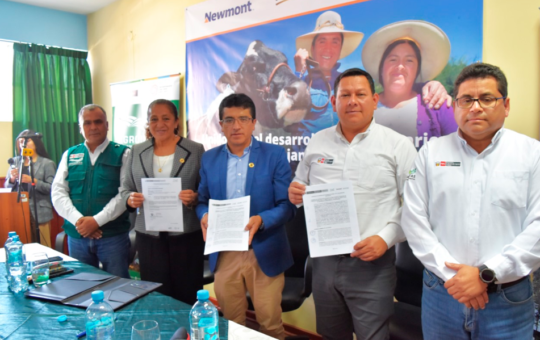 NEWMONT FONCREAGRO Y AGROIDEAS FORMALIZARON ALIANZA PARA PROMOVER EL DESARROLLO AGROPECUARIO EN CAJAMARCA – RCR Peru