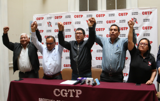 CGTP SE UNE AL PARO NACIONAL CONVOCADO EL 13, 14 Y 15 DE NOVIEMBRE PARA EXIGIR MEDIDAS EFICACES CONTRA EL CRIMEN ORGANIZADO – RCR Peru