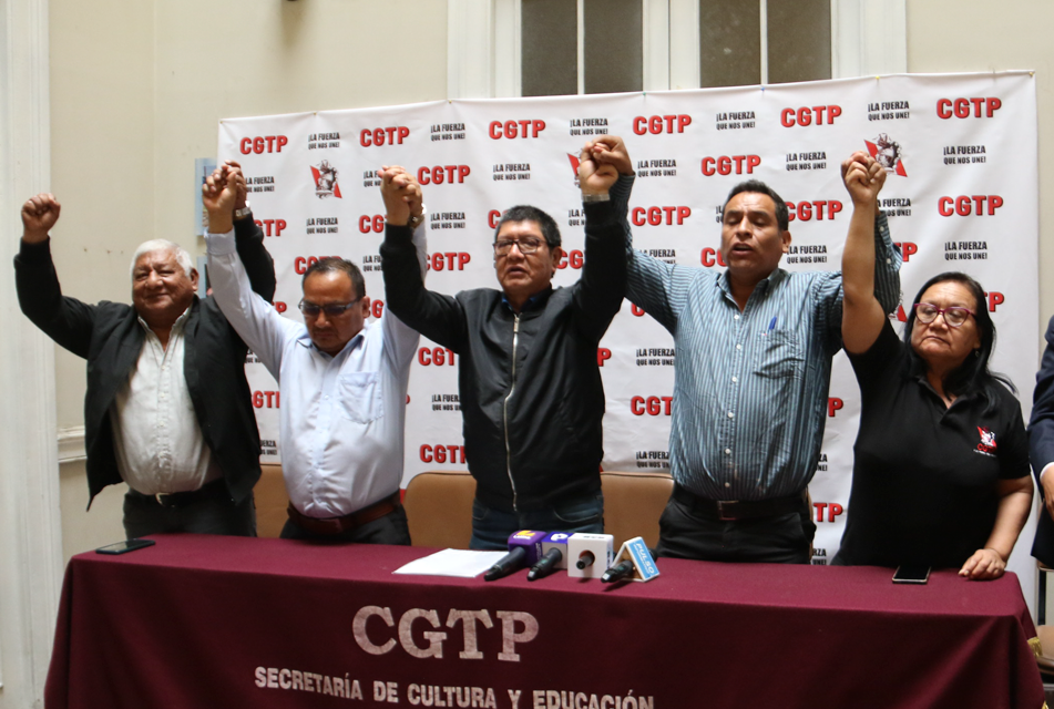 CGTP SE UNE AL PARO NACIONAL CONVOCADO EL 13, 14 Y 15 DE NOVIEMBRE PARA EXIGIR MEDIDAS EFICACES CONTRA EL CRIMEN ORGANIZADO – RCR Peru