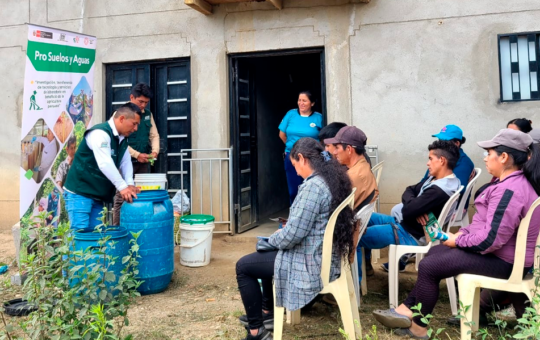 INIA TRANSFIERE TECNOLOGÍAS PARA MEJORAR CALIDAD DEL SUELO AGRARIO EN CENTRO POBLADO DE CHUQUIMAL – RCR Peru
