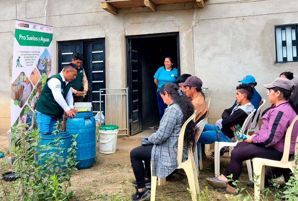 INIA TRANSFIERE TECNOLOGÍAS PARA MEJORAR CALIDAD DEL SUELO AGRARIO EN CENTRO POBLADO DE CHUQUIMAL – RCR Peru