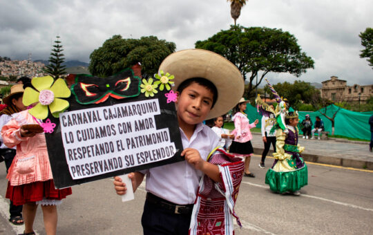 PROMUEVEN CAMPAÑA DE RESPETO AL PATRIMONIO CULTURAL DURANTE CARNAVAL DE CAJAMARCA – RCR Peru