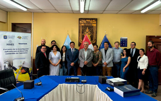 NEWMONT YANACOCHA, UNIVERSIDADES DE CAJAMARCA Y TRUJILLO  Y LA ESCUELA DE MINAS DE COLORADO AUNAN ESFUERZO  EN GESTIÓN DE AGUA PARA EL DESARROLLO EN CAJAMARCA – RCR Peru
