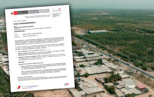 PROINVERSIÓN RECHAZA SOLICITUD DE NULIDAD DE CONTRATO Y CONCESIÓN MINERA DEL PROYECTO EL ALGARROBO EN TAMBOGRANDE – PIURA – RCR Peru