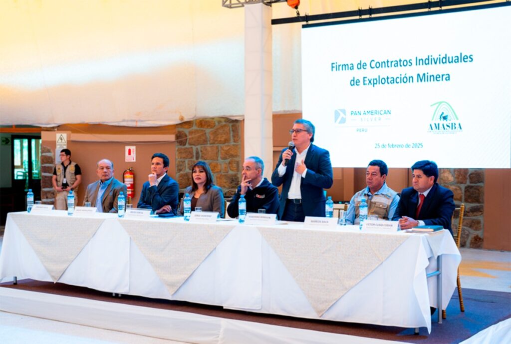 PAN AMERICAN SILVER IMPULSA FORMALIZACIÓN MINERA CON 10 NUEVOS CONVENIOS ARTESANALES EN CAJAMARCA – RCR Peru